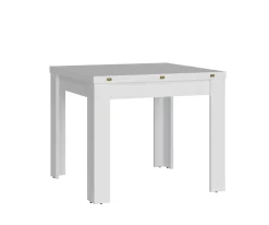 Ausziehbarer Esstisch LYON WEISS
