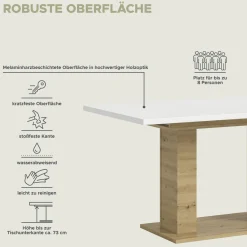 Ausziehbarer Esstisch MOTION