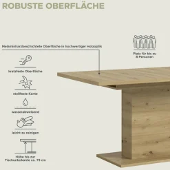 Ausziehbarer Esstisch MOTION