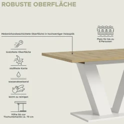 Ausziehbarer Esstisch MOTION