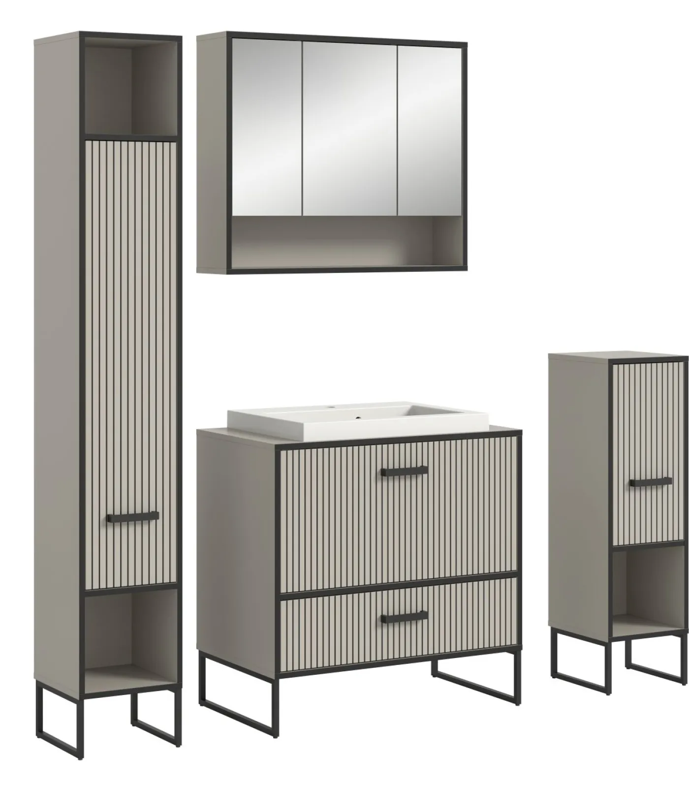 Badkombination 5-teilig BAGNO