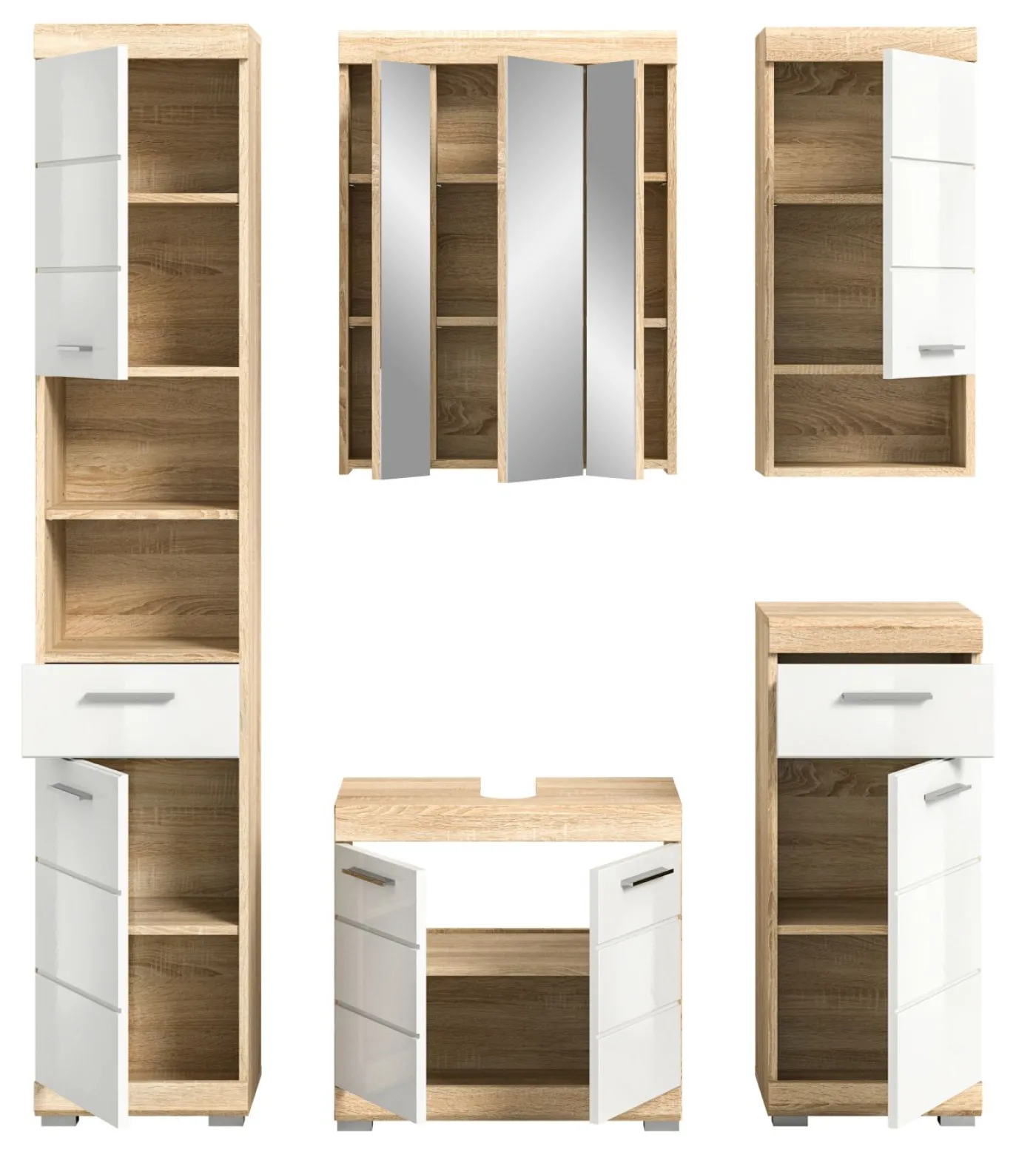 Badkombination 5-teilig GIMBI