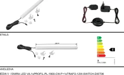 Beleuchtungsset EMIRA A4MDLEDVA