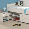 Bett mit Nachttisch und Kommode SMOOZY 23a
