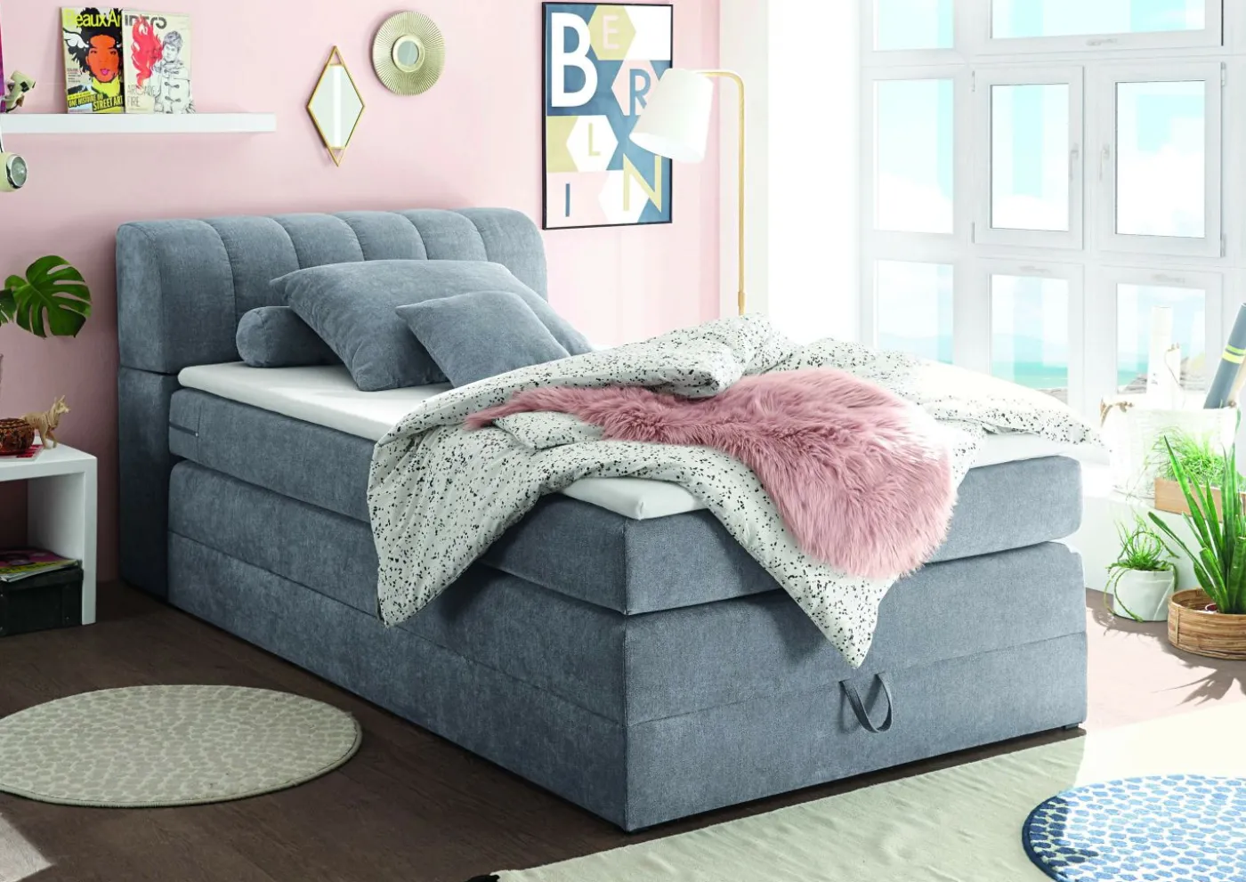Boxspringbett 120 x 200 cm BILBAO 1