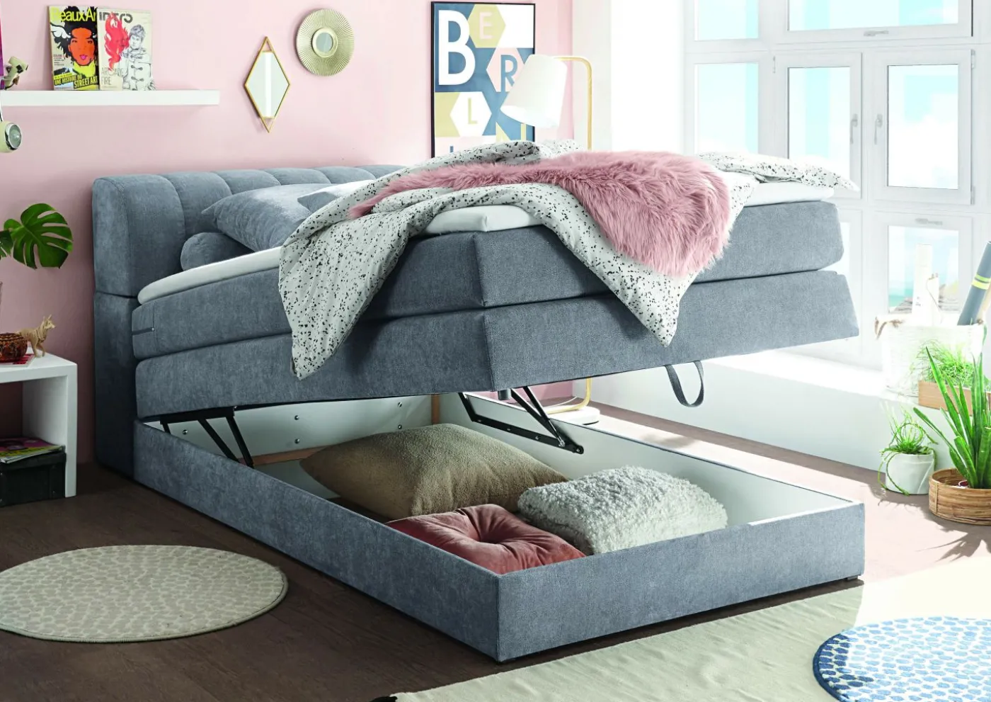 Boxspringbett 120 x 200 cm BILBAO 1
