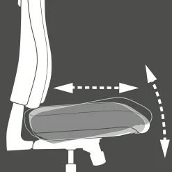 Bürodrehstuhl SITNESS PROFI 300