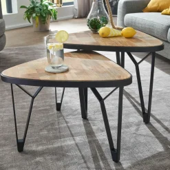 Couchtisch 2er-Set DOI KIAULOM
