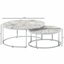 Couchtische 2er-Set LAM LUK KA