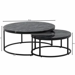 Couchtische 2er-Set LAM LUK KA