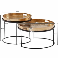 Couchtische 2er-Set YALA