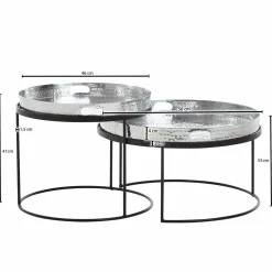 Couchtische 2er-Set YALA