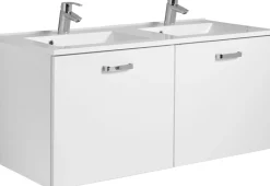 Doppelwaschtisch mit Mineralgußbecken 560