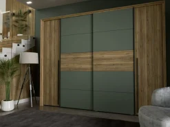 Dreh- und Schwebetürenschrank NARAGO