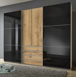 Dreh-/Schwebetürenschrank MAGIC GLAS