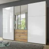 Dreh-/Schwebetürenschrank MAGIC GLAS