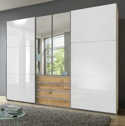 Dreh-/Schwebetürenschrank MAGIC GLAS