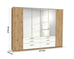 Drehtürenschrank ABRANTES