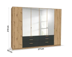 Drehtürenschrank ABRANTES