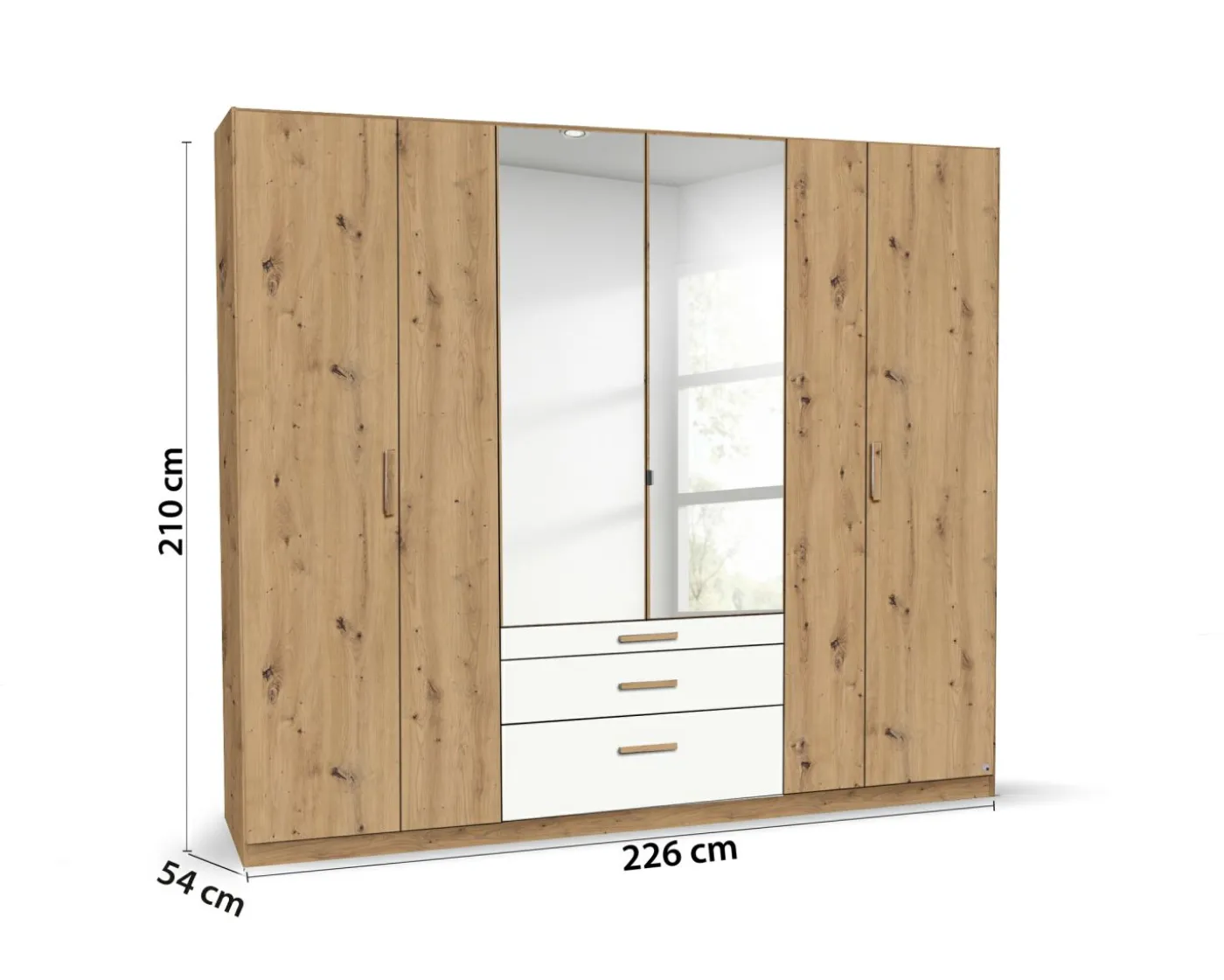 Drehtürenschrank ABRANTES