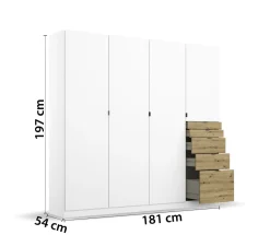 Drehtürenschrank AGUALVA-CACEM