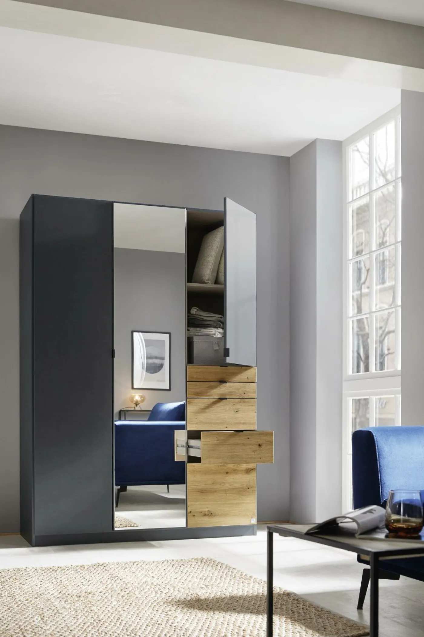 Drehtürenschrank AGUALVA-CACEM
