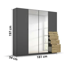 Drehtürenschrank AGUALVA-CACEM