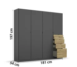 Drehtürenschrank AGUALVA-CACEM