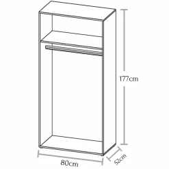 Drehtürenschrank BASE 2
