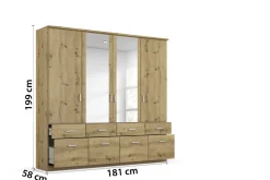 Drehtürenschrank BREMEN