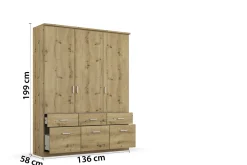 Drehtürenschrank BREMEN