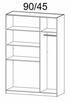 Drehtürenschrank HOMBURG