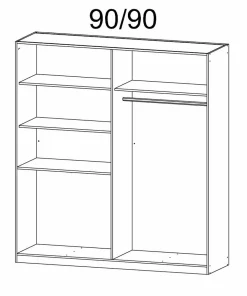Drehtürenschrank HOMBURG