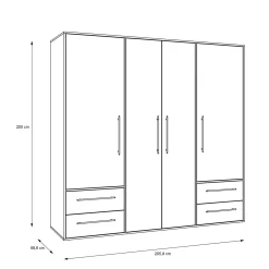 Drehtürenschrank VALGA