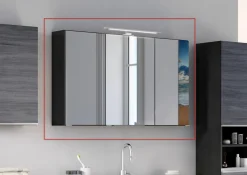 3D-Spiegelschrank 100 AREZZO