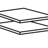 Einlegeböden im 2er-Set 994