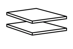 Einlegeböden im 2er-Set 994