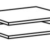 Einlegeböden im 2er-Set 995