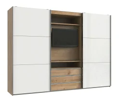 Funktions-TV-Schwebetürenschrank MAGIC GLAS