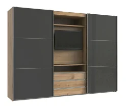 Funktions-TV-Schwebetürenschrank MAGIC GLAS