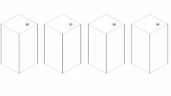 Fußpaket 4-teilig VARESE