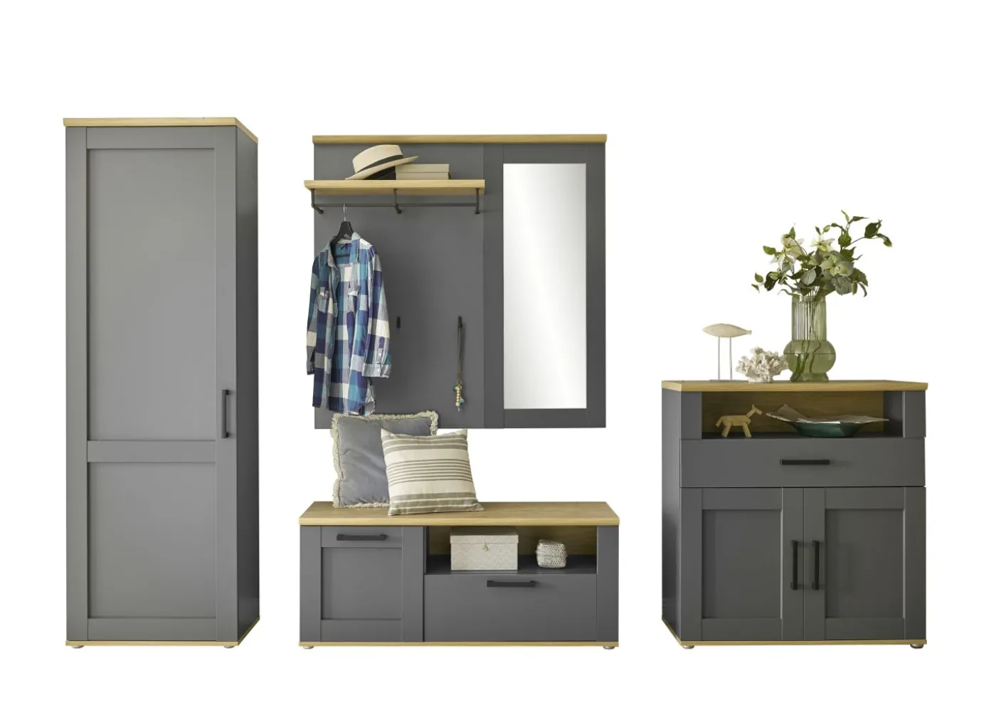 Garderobe 4-teilig VENEZIA