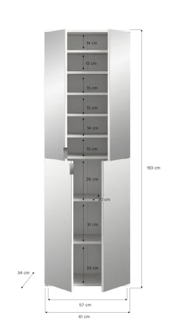 Garderobenschrank BODITE
