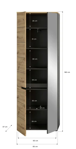 Garderobenschrank GOBA