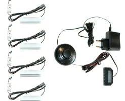 Glasbodenclips 4er-Set DURAME