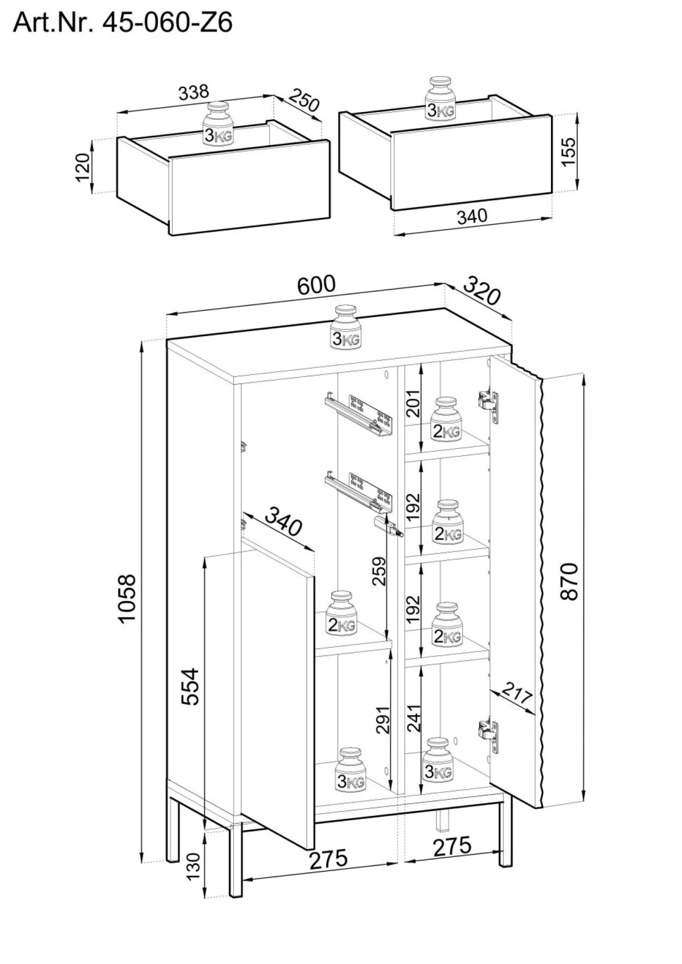 Highboard BIRMINGHAM