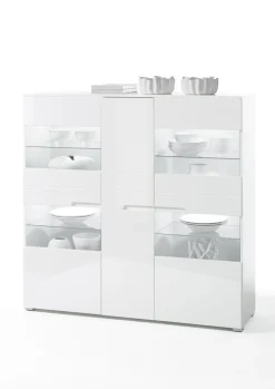 Highboard mit Beleuchtung SPICE