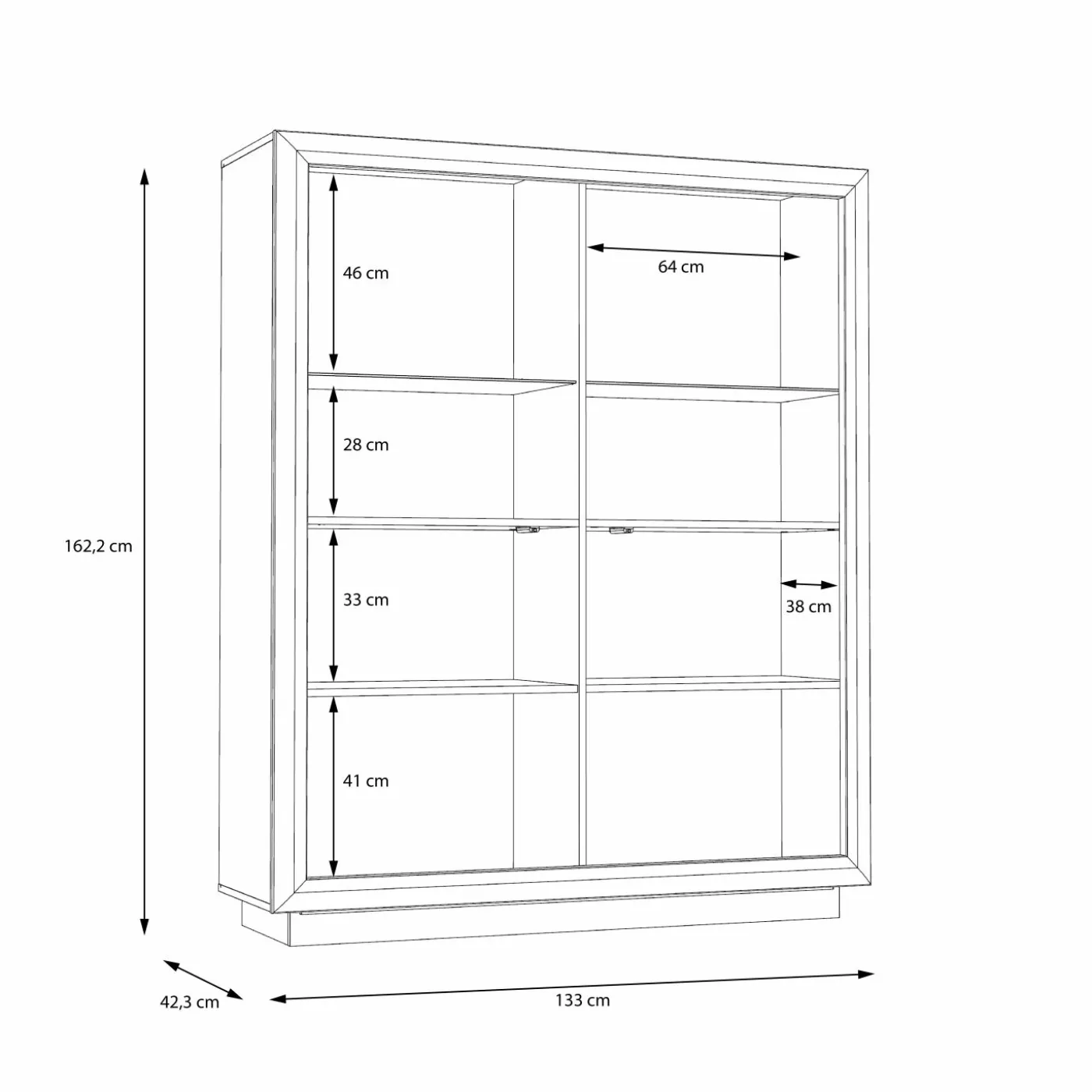 Highboard SAVONA