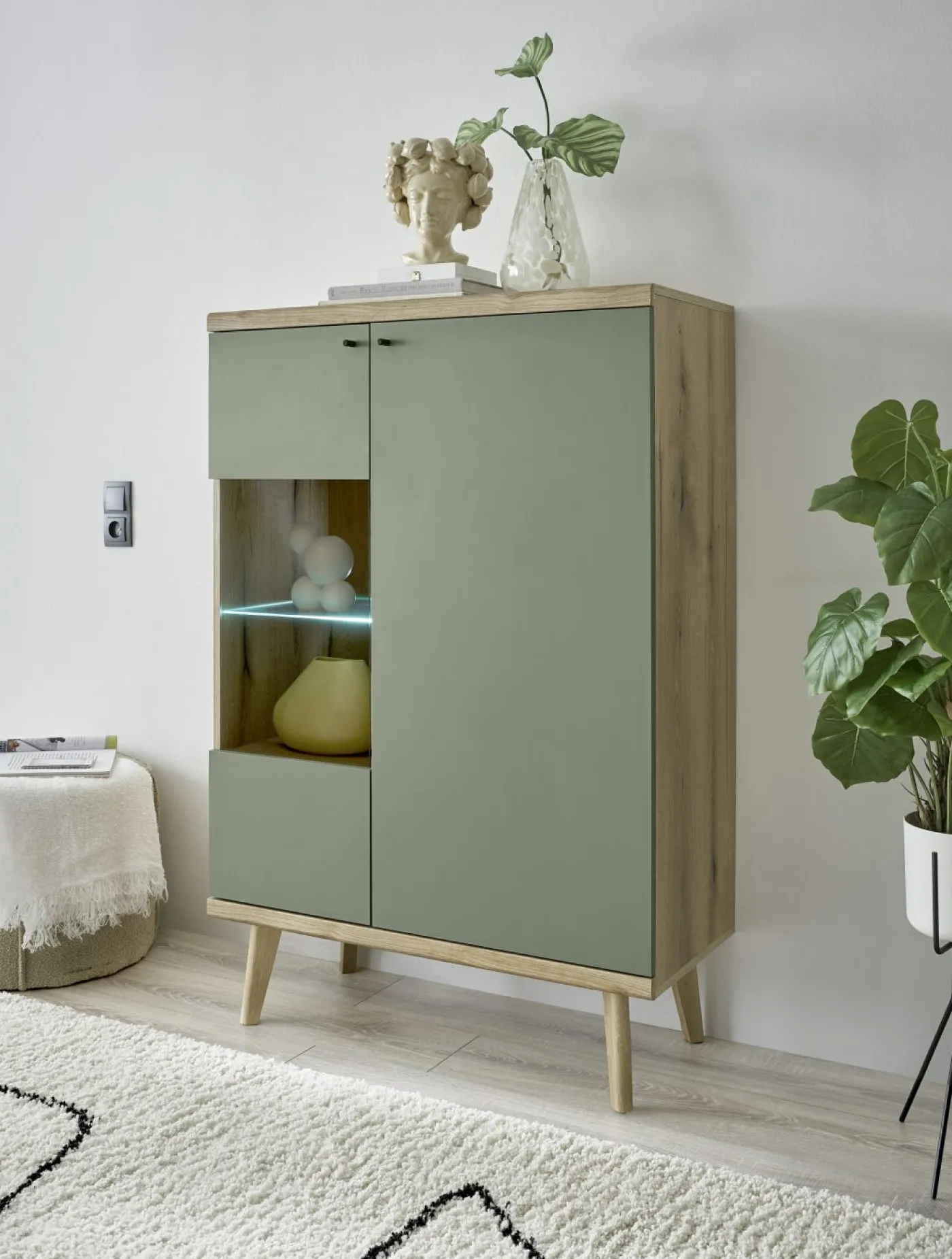 Highboardvitrine ALVA