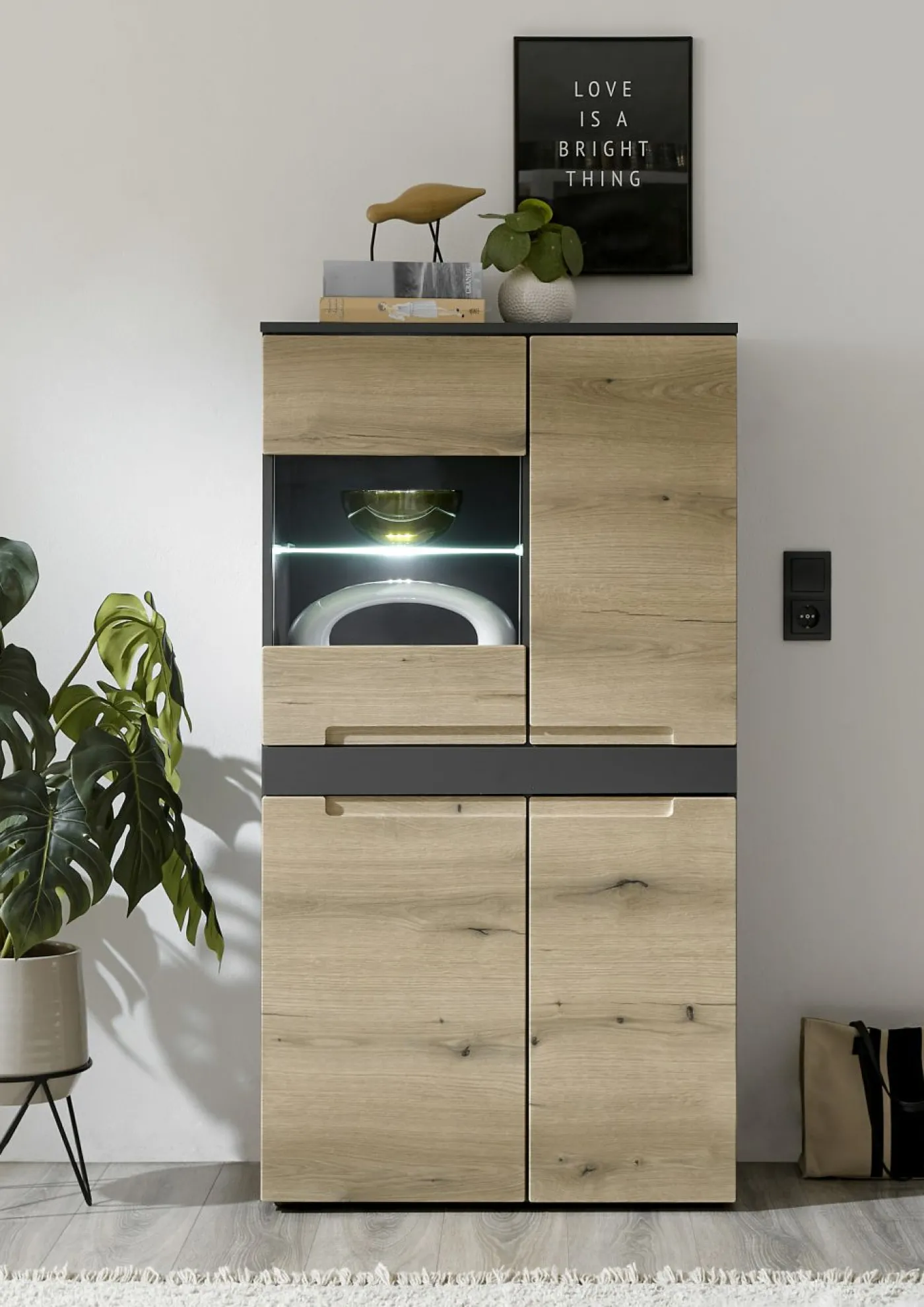 Highboardvitrine CORK